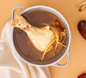 参须鸡汤 ginseng chicken soup