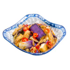 红烧茄子 hong shao eggplant