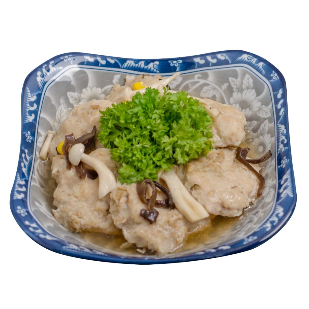 冬菜肉丸羹 dong cai chicken meatball