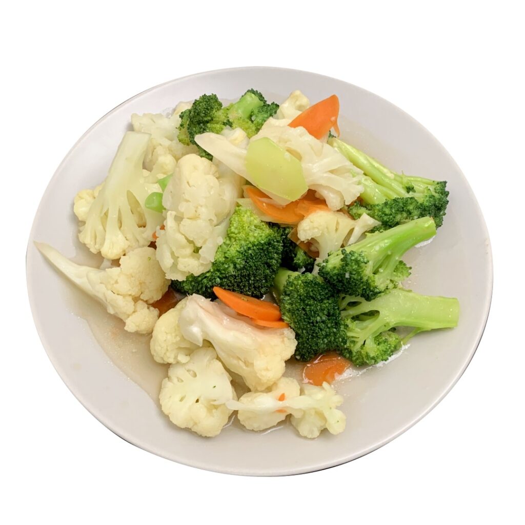 西兰花花椰菜萝卜 brocoli cauliflower w carrot